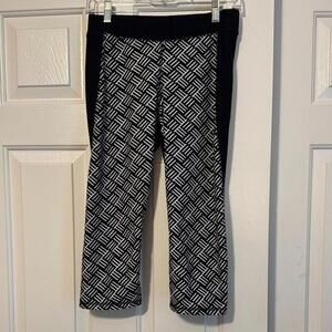 Stylish Capris by The Limited - Black and White Pattern
